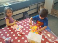 a craft activity 
